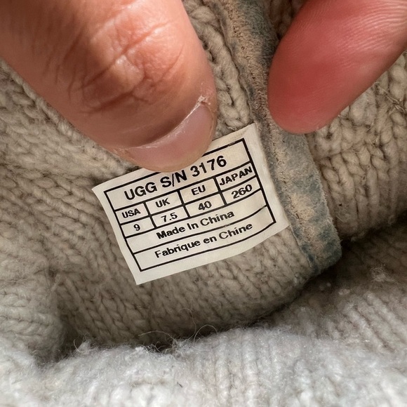 UGG Textile Upper Quilted Mid Length Boots - Picture 5 of 7